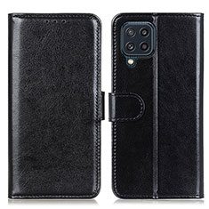 Custodia Portafoglio In Pelle Cover con Supporto M07L per Samsung Galaxy M32 4G Nero