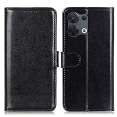 Custodia Portafoglio In Pelle Cover con Supporto M07L per Xiaomi Redmi Note 13 5G Nero