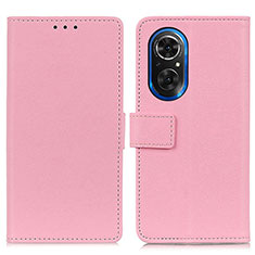 Custodia Portafoglio In Pelle Cover con Supporto M08L per Huawei Nova 9 SE Rosa