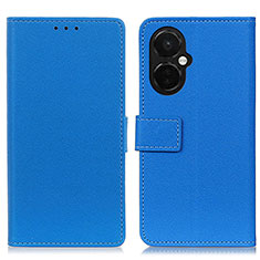 Custodia Portafoglio In Pelle Cover con Supporto M08L per OnePlus Nord CE 3 Lite 5G Blu