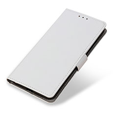 Custodia Portafoglio In Pelle Cover con Supporto M08L per Samsung Galaxy A02s Bianco