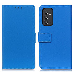 Custodia Portafoglio In Pelle Cover con Supporto M08L per Samsung Galaxy A05s Blu