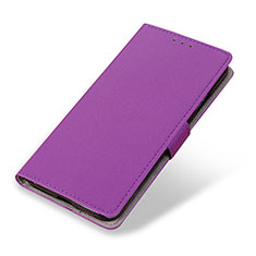 Custodia Portafoglio In Pelle Cover con Supporto M08L per Samsung Galaxy M32 5G Viola