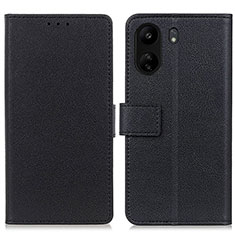 Custodia Portafoglio In Pelle Cover con Supporto M08L per Xiaomi Redmi 13C Nero