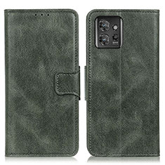 Custodia Portafoglio In Pelle Cover con Supporto M09L per Motorola ThinkPhone 5G Verde