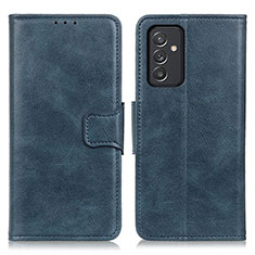 Custodia Portafoglio In Pelle Cover con Supporto M09L per Samsung Galaxy A05s Blu