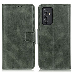 Custodia Portafoglio In Pelle Cover con Supporto M09L per Samsung Galaxy A05s Verde