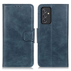 Custodia Portafoglio In Pelle Cover con Supporto M09L per Samsung Galaxy A15 5G Blu