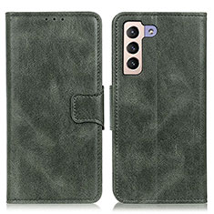 Custodia Portafoglio In Pelle Cover con Supporto M09L per Samsung Galaxy S23 Plus 5G Verde