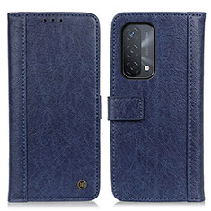 Custodia Portafoglio In Pelle Cover con Supporto M10L per OnePlus Nord N200 5G Blu