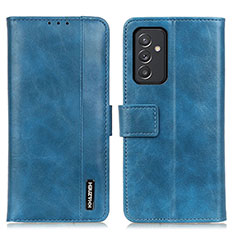 Custodia Portafoglio In Pelle Cover con Supporto M11L per Samsung Galaxy A15 5G Blu