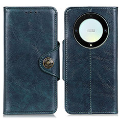Custodia Portafoglio In Pelle Cover con Supporto M12L per Huawei Honor Magic5 Lite 5G Blu