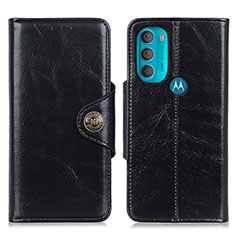 Custodia Portafoglio In Pelle Cover con Supporto M12L per Motorola Moto G71 5G Nero