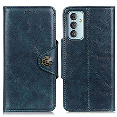 Custodia Portafoglio In Pelle Cover con Supporto M12L per Samsung Galaxy F23 5G Blu