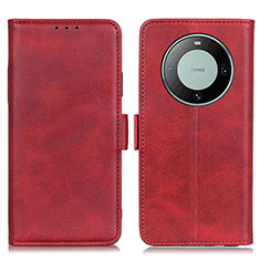 Custodia Portafoglio In Pelle Cover con Supporto M15L per Huawei Mate 60 Pro Rosso