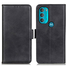 Custodia Portafoglio In Pelle Cover con Supporto M15L per Motorola Moto G71 5G Nero