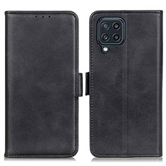 Custodia Portafoglio In Pelle Cover con Supporto M15L per Samsung Galaxy M32 4G Nero