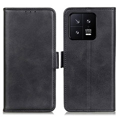 Custodia Portafoglio In Pelle Cover con Supporto M15L per Xiaomi Mi 13 5G Nero