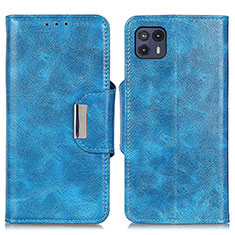 Custodia Portafoglio In Pelle Cover con Supporto N04P per Motorola Moto G50 5G Cielo Blu