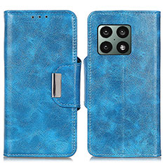 Custodia Portafoglio In Pelle Cover con Supporto N04P per OnePlus 10 Pro 5G Cielo Blu