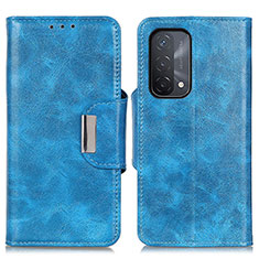 Custodia Portafoglio In Pelle Cover con Supporto N04P per OnePlus Nord N200 5G Cielo Blu