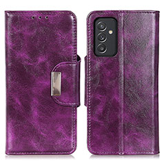 Custodia Portafoglio In Pelle Cover con Supporto N04P per Samsung Galaxy A05s Viola