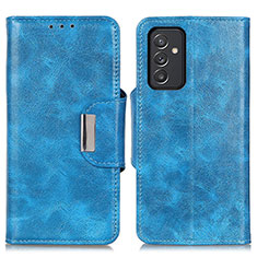 Custodia Portafoglio In Pelle Cover con Supporto N04P per Samsung Galaxy A15 5G Cielo Blu