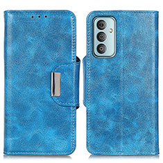 Custodia Portafoglio In Pelle Cover con Supporto N04P per Samsung Galaxy F23 5G Cielo Blu