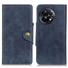 Custodia Portafoglio In Pelle Cover con Supporto N06P per OnePlus Ace 2 5G Blu