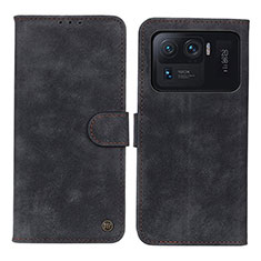 Custodia Portafoglio In Pelle Cover con Supporto N06P per Xiaomi Mi 11 Ultra 5G Nero