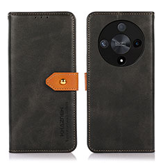 Custodia Portafoglio In Pelle Cover con Supporto N07P per Huawei Honor X9b 5G Nero