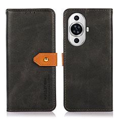Custodia Portafoglio In Pelle Cover con Supporto N07P per Huawei Nova 11 Pro Nero