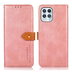 Custodia Portafoglio In Pelle Cover con Supporto N07P per Motorola Moto Edge S 5G Rosa