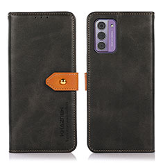 Custodia Portafoglio In Pelle Cover con Supporto N07P per Nokia G310 5G Nero