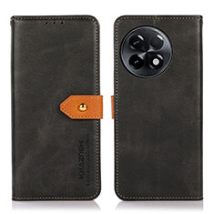 Custodia Portafoglio In Pelle Cover con Supporto N07P per OnePlus 11R 5G Nero