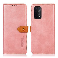 Custodia Portafoglio In Pelle Cover con Supporto N07P per OnePlus Nord N200 5G Rosa