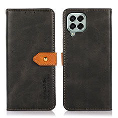 Custodia Portafoglio In Pelle Cover con Supporto N07P per Samsung Galaxy M33 5G Nero
