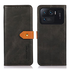 Custodia Portafoglio In Pelle Cover con Supporto N07P per Xiaomi Mi 11 Ultra 5G Nero
