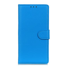 Custodia Portafoglio In Pelle Cover con Supporto N10 per Huawei P40 Pro+ Plus Cielo Blu