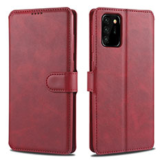 Custodia Portafoglio In Pelle Cover con Supporto N12 per Samsung Galaxy Note 20 Ultra 5G Rosso