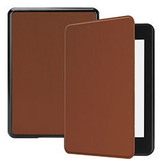 Custodia Portafoglio In Pelle Cover con Supporto per Amazon Kindle Paperwhite 6 inch Marrone