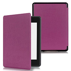 Custodia Portafoglio In Pelle Cover con Supporto per Amazon Kindle Paperwhite 6 inch Viola