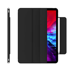 Custodia Portafoglio In Pelle Cover con Supporto per Apple iPad Pro 12.9 (2020) Nero