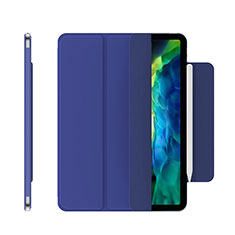 Custodia Portafoglio In Pelle Cover con Supporto per Apple iPad Pro 12.9 (2022) Blu