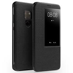 Custodia Portafoglio In Pelle Cover con Supporto per Huawei Mate 20 Nero