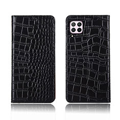 Custodia Portafoglio In Pelle Cover con Supporto per Huawei P40 Lite Nero