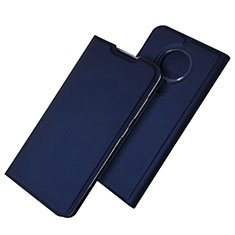 Custodia Portafoglio In Pelle Cover con Supporto per Nokia 6.2 Blu