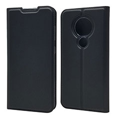 Custodia Portafoglio In Pelle Cover con Supporto per Nokia 7.2 Nero