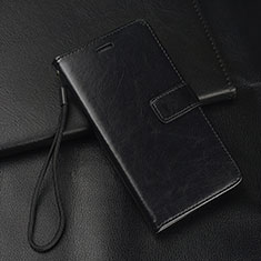 Custodia Portafoglio In Pelle Cover con Supporto per Oppo A5 (2020) Nero