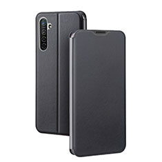 Custodia Portafoglio In Pelle Cover con Supporto per Oppo K5 Nero